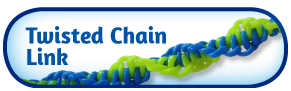 Twisted Chain Link