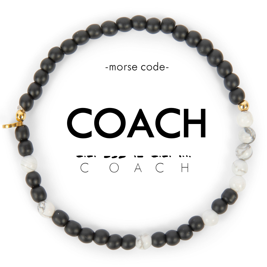 Morse Code Bracelet | COACH by ETHICGOODS – Choose Friendship