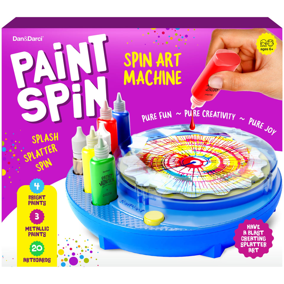 Dan&Darci Paint Spin Art Machine Kit for Kids by Surreal Brands