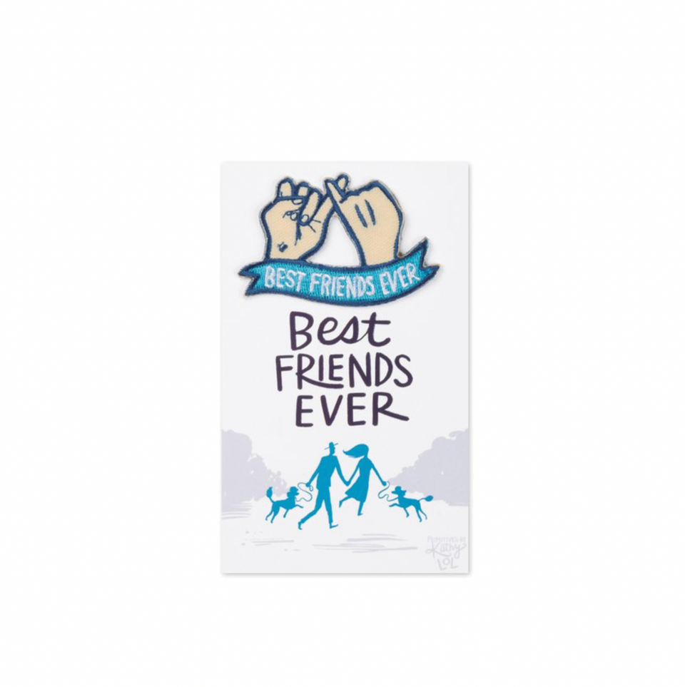 Best Friends Ever Patch by Quirky Crate