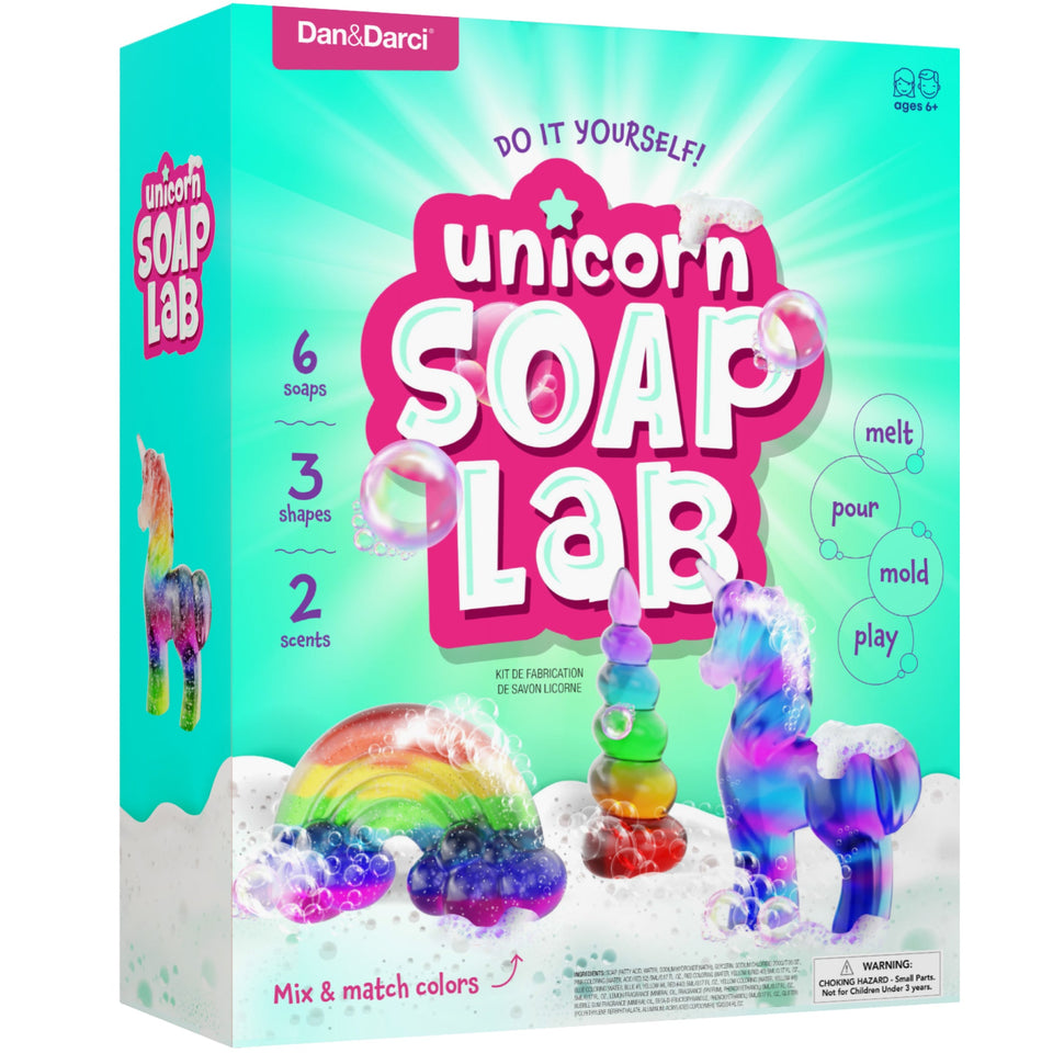 Unicorn Soap Making Kit - Girls Crafts DIY Project by Surreal Brands