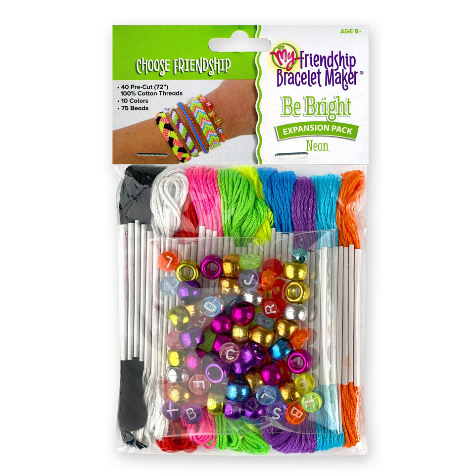 Be Bright Expansion Pack (Neon) - Makes 8-16 Bracelets