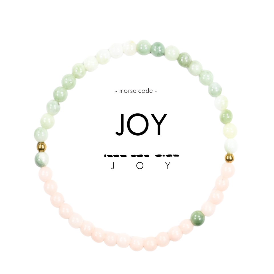 Morse Code Bracelet | JOY by ETHICGOODS