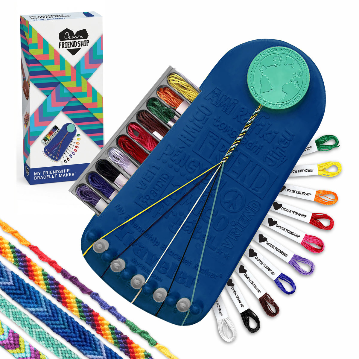 My Friendship Bracelet Maker in Blueberry