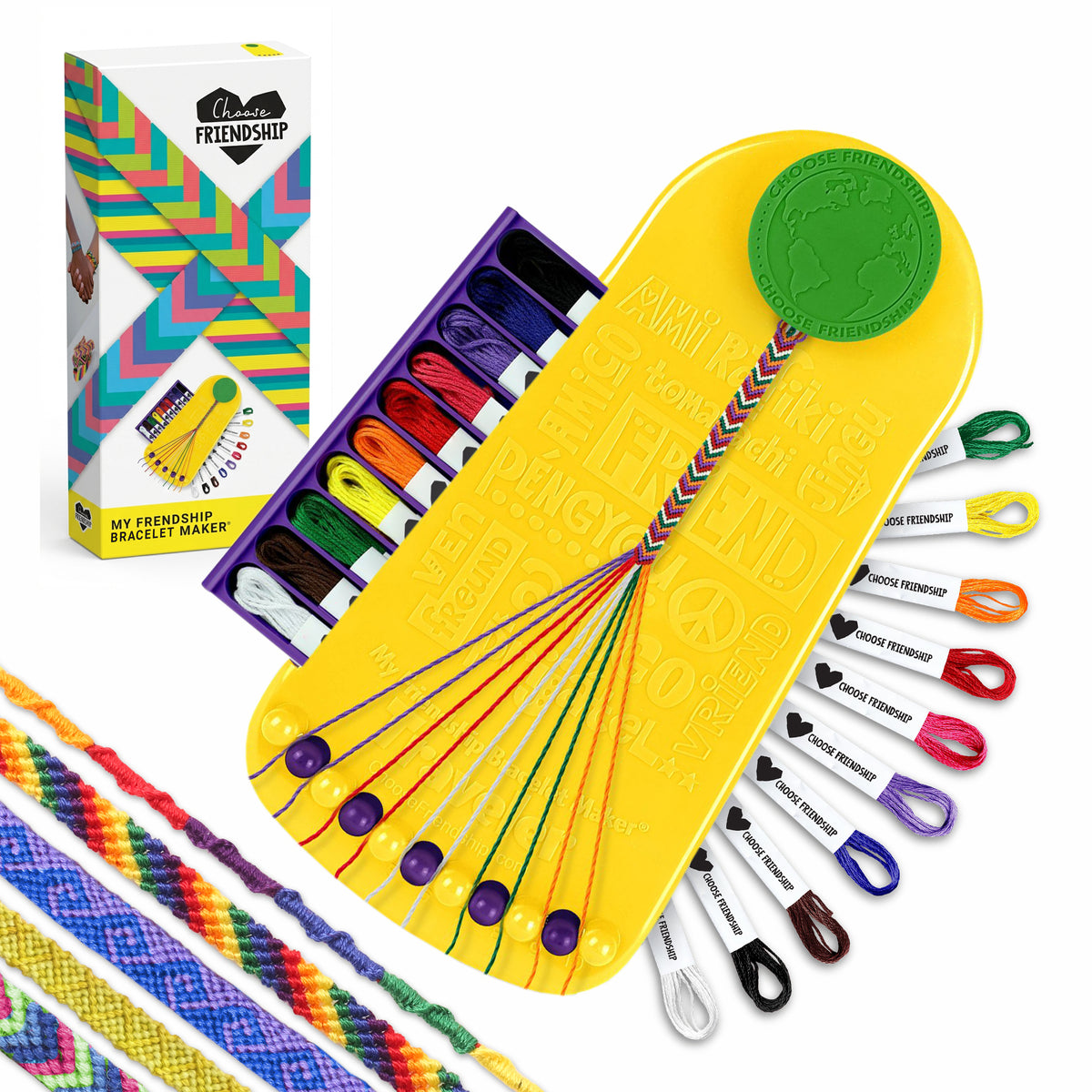 My Friendship Bracelet Maker in Pineapple