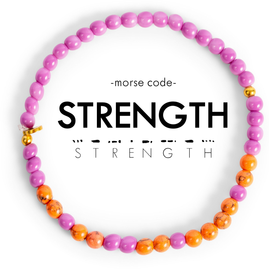 Morse Code Bracelet | STRENGTH by ETHICGOODS