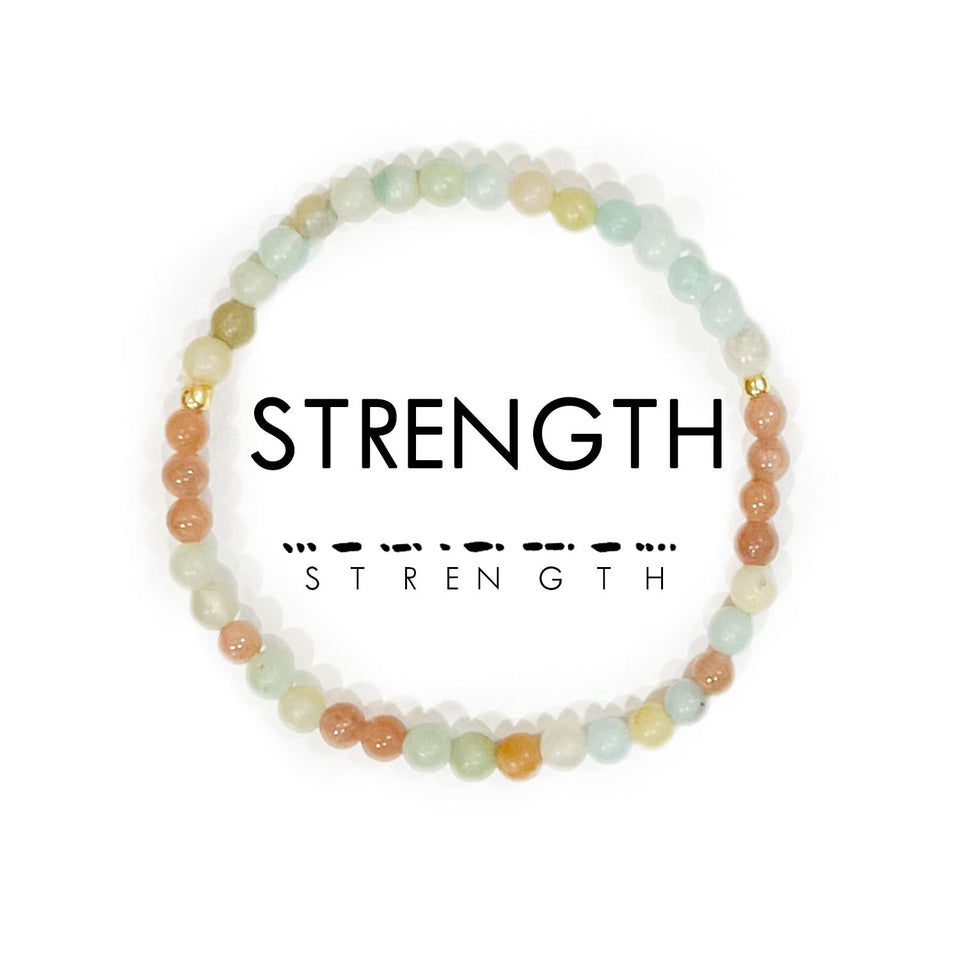 Morse Code Bracelet | STRENGTH by ETHICGOODS