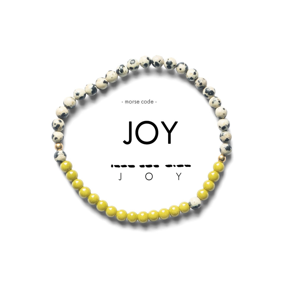 Morse Code Bracelet | JOY by ETHICGOODS