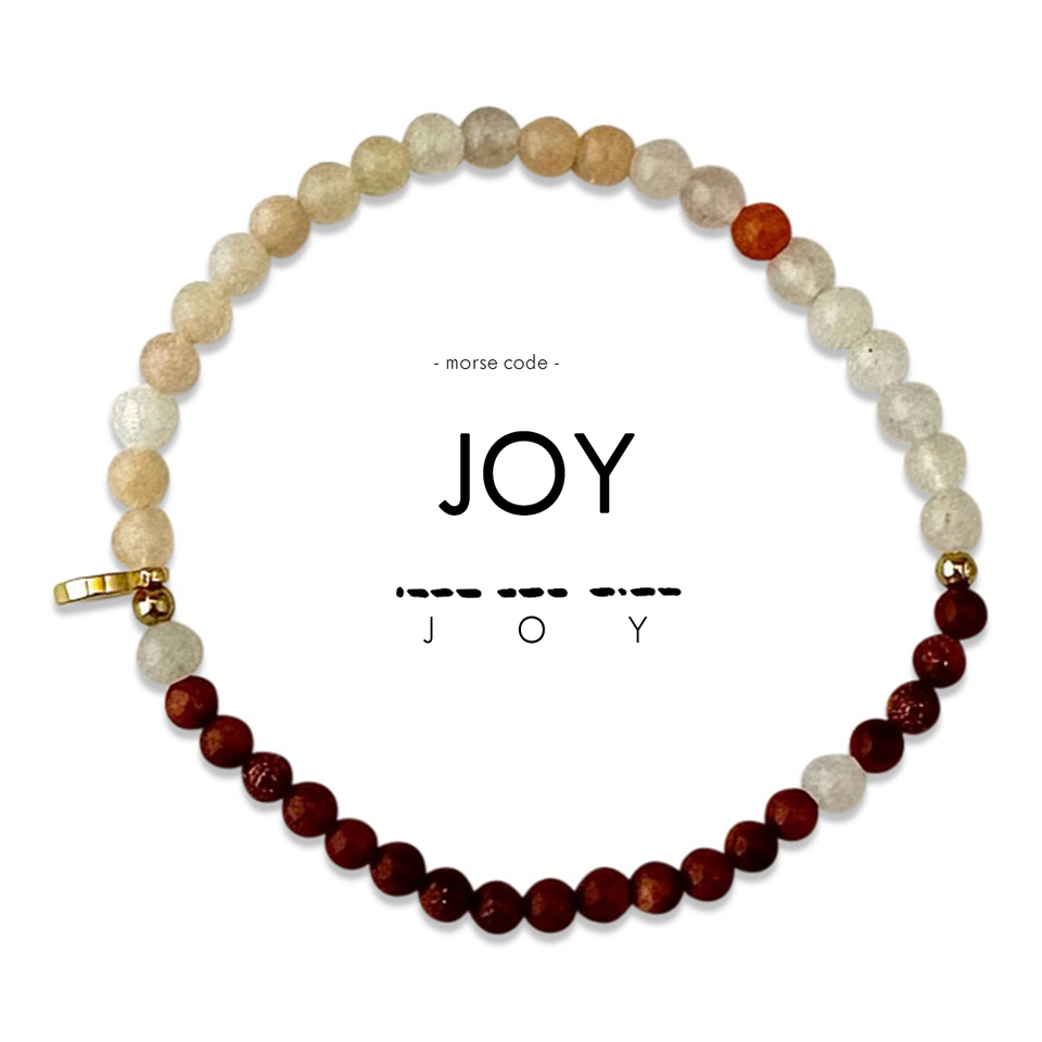 Morse Code Bracelet | JOY by ETHICGOODS