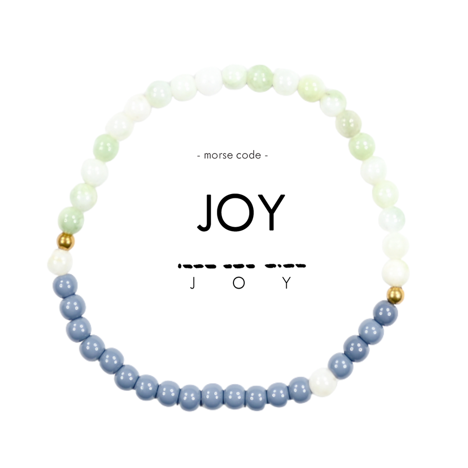 Morse Code Bracelet | JOY by ETHICGOODS