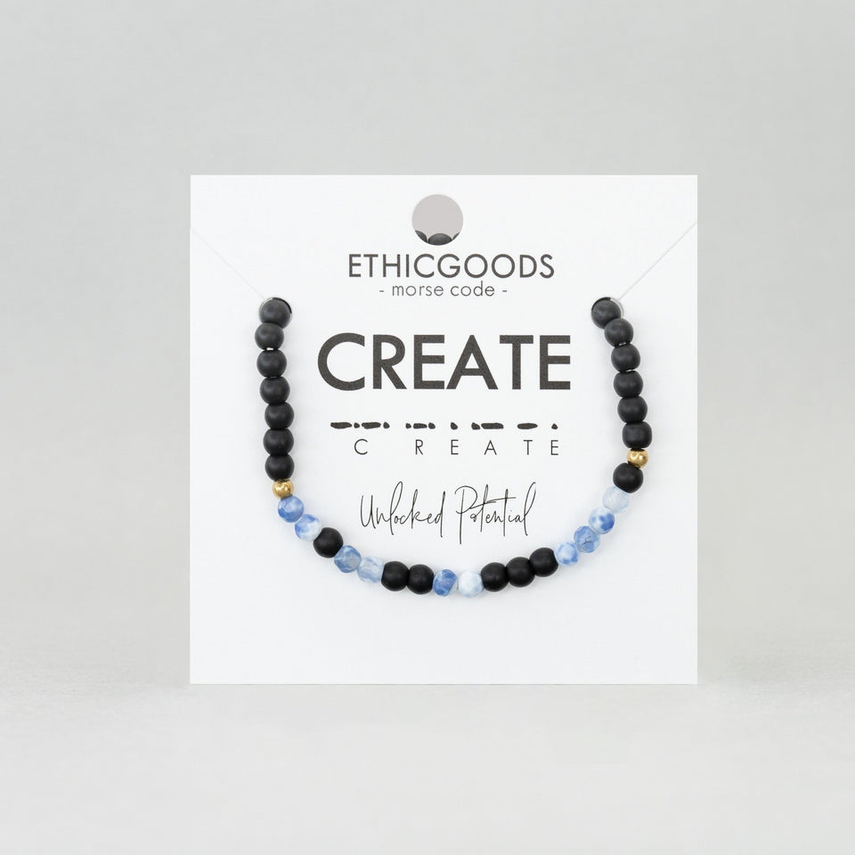 Morse Code Bracelet | CREATE by ETHICGOODS