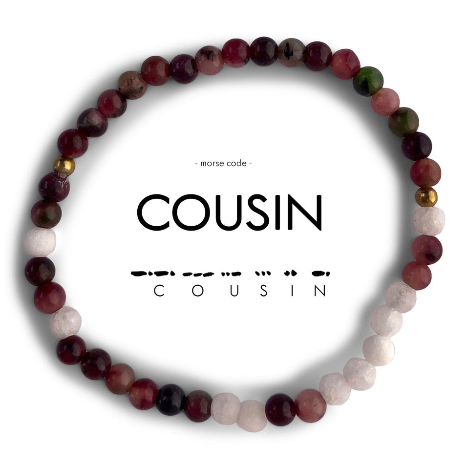 Morse Code Bracelet | COUSIN by ETHICGOODS