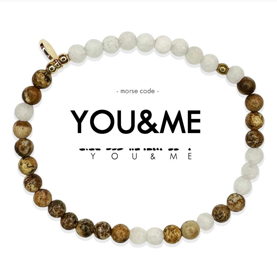 Morse Code Bracelet | YOU&ME by ETHICGOODS