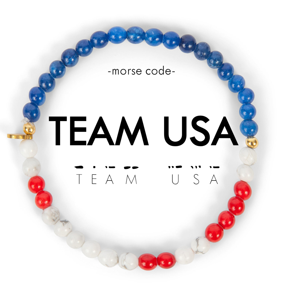 Morse Code Bracelet | TEAM USA by ETHICGOODS