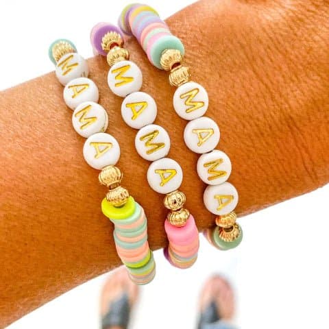 Mama Heishi Bracelet - Pastel Multicolor by Sweetees