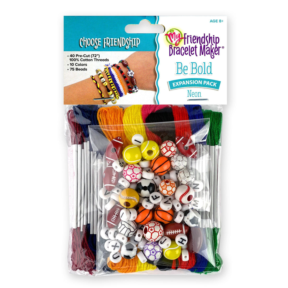 Be Bold Thread Pack (Sports) - Makes 8-16 Bracelets