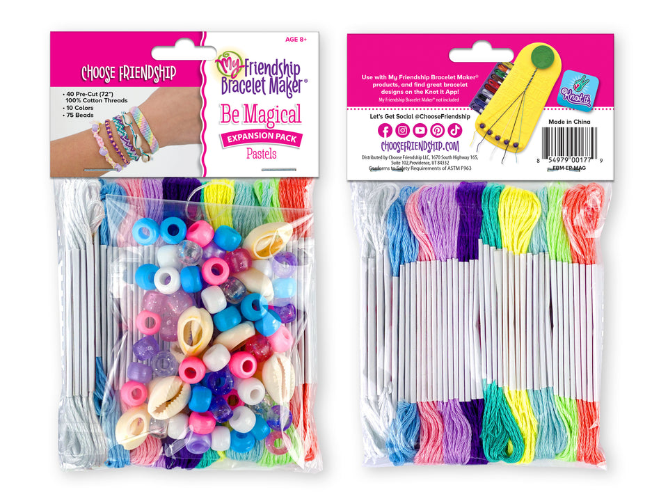 Be Magical Expansion Pack (Pastels) - Makes 8-16 Bracelets